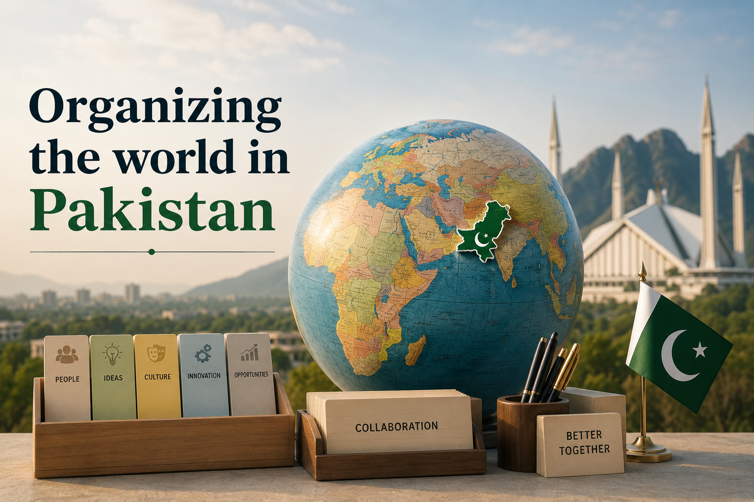 Organizing the world in Pakistan