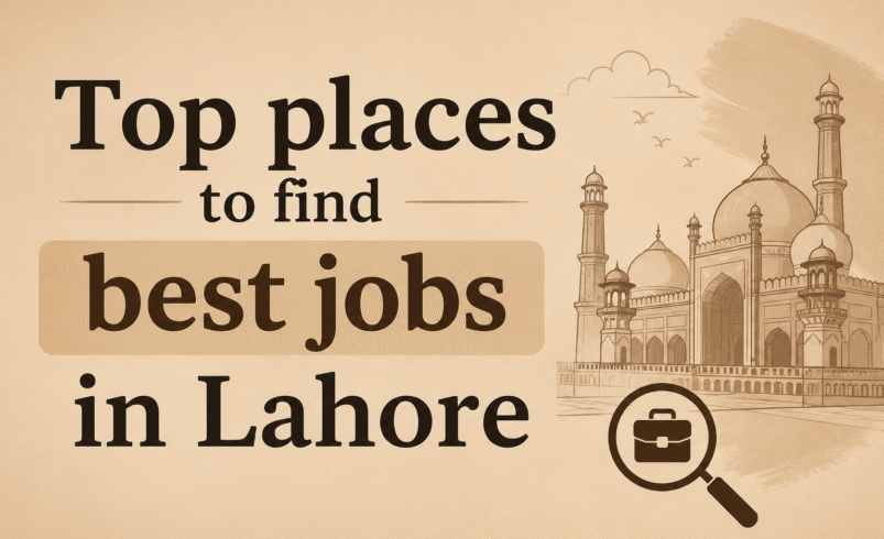Top places to find best jobs in Lahore